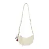 Bolsa de Ombro Casual Minimalista de Alta Qualidade Estilo Coreano para Mulheres, Nova Coleção de Verão 2026 Nicho Transversal para o Dia a Dia Bolsa Dumpling