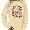 Talla Europea TransfronterizoJuguetón de Halloween, Espeluznante de Halloween, Moda Estampado de Leopardo, Femenino de Halloween,