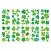 Nuevo Sombrero Verde Transfronterizo Pegatina de Tatuaje de Trébol Pegatina para Festival Irlandés St. Pegatina de Tatuaje Patrick Oktoberfest