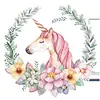 Soporte de Airbag para Teléfono Adhesivo Logo Tiktok Plegable Adhesivo Dibujo Animado Unicornio Regalo Soporte Película Anti-Caída