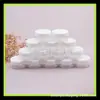 Caja redonda blanca 10g botella de crema caja de yeso caja de embalaje para mascarilla facial 10ml botella de boca ancha caja de accesorios caja para joyas de belleza