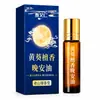 Hibisco Amarillo Sándalo Aceite para Dormir Laosan Aroma a Sándalo Rodillo Aceite Esencial Herbal Calmante Relajante Aplicación Portátil Relaja Cuerpo y Mente