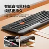 Set de Teclado y Ratón Inalámbricos Bluetooth para Uso en Oficina, Silencioso, Adecuado para Laptops y Computadoras de Escritorio, Portátil