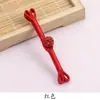 Hebilla Cheongsam Hengmeihe Nuevo Estilo Chino Hebilla Cola de Golondrina Incrustada de Diamantes Accesorios Ropa Estilo Étnico Botones Hechos a Mano
