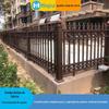Cerca de aço de zinco cerca de ferro Villa cerca de pátio ao ar livre jardim comunitário varanda cerca fábrica fabricantes