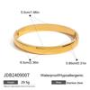 Pulseras con Cierre de Acero Inoxidable Europeas y Americanas, Anillos de Acero de Titanio con Diseño de Nicho, Joyería de Alta Gama Simple Transfronteriza, Venta Directa de Fabricantes