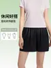 [100 Modal] Pantalones cortos deportivos de verano para mujer, ajustados e informales, para uso exterior, de cintura alta, para pijama