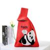 2025 Panda de Espaldas Nuevo Producto Grande Más Fácil para Estudiante de Partidos Gran Capacidad Bolsa para Citas Bolso de Hombro Bolso Tejido Bolso de Mano Fábrica