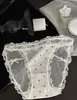 Obsesionada con Allure~ Calzones Sexys de Satén y Encaje para Mujer, Deseo Puro Calados con Abertura Alta Refuerzo de Algodón Puro Calzones para Mujer