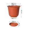 Fabricante Venta al por Mayor Macetas de Plástico Engrosado Macetas Duraderas para Plantas Verdes Pothos Macetas para Flores Hogar Balcón Macetas para Semilleros Macetas para Plantar