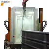 Fabricantes de línea de pulverización de polvo personalizada cabina de pulverización de polvo automática de doble estación recuperación eficiente gran ciclón cabina de pulverización de polvo PP