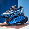 Zapatos de Entrenamiento para Niñas Uña Rota Adulto TF Niños Estudiantes de Primaria y Secundaria Zapatos de Entrenamiento Cuero Pie Césped Artificial AG Tacos Zapatos de Fútbol
