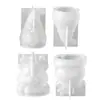 Molde de Silicona Yumeyi Transfronterizo de Papá Noel y Reno 3D, Molde de Velas Aromáticas y Yeso Navideño de Dibujos Animados