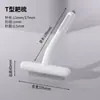 Pente para Pelo de Gato, Pente para Higiene de Pets, Pente em T para Cães para Remover Pelos Soltos, Rodo Pente Limpador de Pelo de Cachorro, Escova de Banho