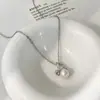 Casual, Versátil, Lujo Accesible, Gama Alta, Elegante de Nicho, Cadena para Clavícula de Perlas de Concha, Diseño Personalizado de Moda, Collar Elegante para Mujer