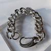 Versão coreana de pulseira masculina estilo frio locomotiva simples estudante personalidade moderna dominadora retrô simples temperamento fabricantes de pulseiras