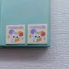 Correa de Reloj Accesorios para el Cabello 1.4cm Mini Dibujo Animado Etiqueta Tejida Pequeña Etiqueta de Tela Cuerda para el Cabello Hecha a Mano DIY Banda de Goma Pegatina de Transferencia Térmica