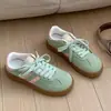 Zapatillas de Entrenamiento Retro Alemanas para Mujer, Nuevo Estilo Primavera 2026, Tenis Blancos de Moda, Zapatillas Deportivas Casuales Versátiles de Nicho para Estudiantes
