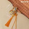 Colgante Nochevieja Año Nuevo Lunar Nuevo Calabaza China Jinli Bordado Avanzado Bolsita Bolsita Cubo Nochevieja Accesorios DIY