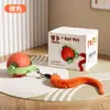 Bola de Brinquedo Inteligente Recarregável para Pet com Desvio Automático de Obstáculos, Bola Mordedora para Gatos, Brinquedo para Gatos para Entretenimento e Alívio do Tédio