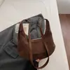 Bolso Bandolera Retro de Nicho Bolso Dumpling para Mujer 2025 Invierno Nuevo Estilo Lujo Accesible Simple Bolso Versátil de Hombro Cruzado