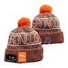 Gorro de Punto Grueso Cálido para Exteriores con Forro de Forro Polar Rugby 2025, Gorro de Lana, Gorra de Béisbol Bordada