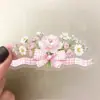 50 piezas de pegatinas transparentes de encaje PET para graffiti de doble cara para decoración DIY de teléfonos móviles, computadoras y agendas, materiales creativos para regalos
