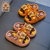 Pantuflas de Verano para Niños Kapibala para Niños y Niñas, Suela Suave Antideslizante, Lindas Chanclas de Baño para Niños, Chanclas de Playa