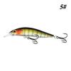9cm10g crocodilo master suspensão Mino Luya isca anel contas três ganchos long shot baixo boca cruzada falso isca engrenagem de pesca atacado