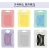 Venta caliente transfronteriza multicolor 3 pares de almohadilla de silicona para pestañas calientes tira de cobertura rizadora injerto herramienta auxiliar para pestañas