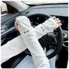 Mangas de Hielo con Impresión Personalizada, Mangas de Protección Solar para Hombres y Mujeres, Protectores de Brazo de Seda de Hielo para Verano, Resistentes a la Suciedad, Corte Holgado, Protección UV