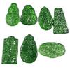 Nuevo Colgante Verde al por Mayor Ssangyong Ruyi Roca de Cuarzo Jade Shoutao Colgante Flor de Ciruelo Calabaza Horquilla Marca de Jade
