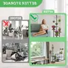 Suporte para plantas interno e externo, Suporte de plantas pendurado de 4 camadas, Suporte de flores para exibição de várias plantas
