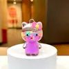Nuevo Colgante Creativo Sanrio Pequeño con Arena Líquida Accesorios DIY Llavero Correa de Teléfono Colgante Venta al por Mayor