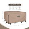 Funda para Muebles de Patio Amazon Funda Cuadrada para Mesa y Sillas a Prueba de Polvo e Hidrófuga Funda Universal para Muebles de Exterior