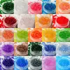 Super-Excelente 4 mm Alta Retención de Color Transparente Vidrio Cuentas de Arroz Hecho a Mano DIY Pulsera de Cuentas Hecha a Mano Collar Pendientes Accesorios de Joyería