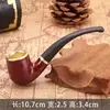 Colección Completa de Pipas de Resina Desmontables Muchos Estilos Grano de Madera Pipa Recta Pipa Curva Set de Fumar Antiguo Pipas de Resina en Stock Venta al por Mayor