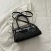 Bolsa pequena retro fashion para mulheres 2026 nova bolsa transversal versátil com toque de luxo, bolsa almofada de mão, pequena bolsa sacola