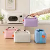 Bolsa Térmica de Folha de Alumínio Espessa, Grande Capacidade, Bolsa de Almoço Portátil de Alta Qualidade, Bolsa Térmica à Prova de Óleo, Bolsa de Almoço Estilo Japonês
