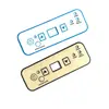 Panel de Botones Táctiles de Película de PVC de Alta Calidad, Pegatina de Superficie Mate de PVC, Pegatina de Superficie en Relieve, Placa de Identificación, Personalización de Fuente