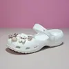 Ursinho Strass Novo Estilo Crocs de Ballet Feminino Crocs Outdoor Sandálias Chinelos Leves Macios Antiderrapantes Feminino Atacado