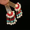 Año Nuevo estilo nacional bola de pelo roja lingote de plata moneda de cobre maquillaje antiguo accesorios para el cabello traje al por mayor Festival de Primavera tocado del Pequeño Dios de la Riqueza