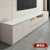 Gabinete de TV de Madeira Maciça, de Chão, Estilo Simples e Luxuoso, Armário de Armazenamento, Mesa de Centro para Sala de Estar, Gabinete de TV de Ardósia, Gabinete Combinado