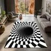 Alfombrilla de suelo de terciopelo de cristal estilo americano para entrada de casa, felpudo decorativo resistente al desgaste para sala de estar y dormitorio, alfombra resistente a la suciedad