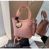 Bolsa de balde de moda simples feminina 2024 verão nova bolsa all-match casual nicho ombro crossbody bag moda