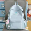 Nueva Mochila Escolar Pequeña Versátil de Color Sólido para Niñas, Mini Mochila Estilo Coreano para Estudiantes, Mochila Casual Simple de Alta Estética