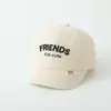 Gorra de Béisbol Didi Linda para Niños Moda Bordada con Letras Amigos Gorra con Visera Resistente al Viento para Exteriores Sombrero para Niño