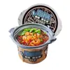 Olla de Arroz Autocalentable, Bol de Arroz Autocalentable, Comida Instantánea para Personas Perezosas, Conveniente Olla Caliente Picante de Calentamiento Rápido, Mini Olla Caliente Autococinable, Caja Completa al por Mayor