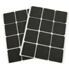 Almohadillas de Goma Absorbentes de Impacto Anticolisión de Espuma EVA para Electrodomésticos, Mesas, Sillas, Muebles, Silenciosas, Antideslizantes, Autoadhesivas, Almohadillas Negras de Esponja para Pies con Adhesivo Posterior