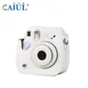 Adecuado para Bolsa de Cámara Retro de Cuero PU para Polaroid Mini7+, Bolsa Protectora de Almacenamiento para Fotografía Digital Ins Mini